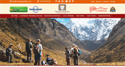 Desktop Screenshot of mountaingodsperu.com